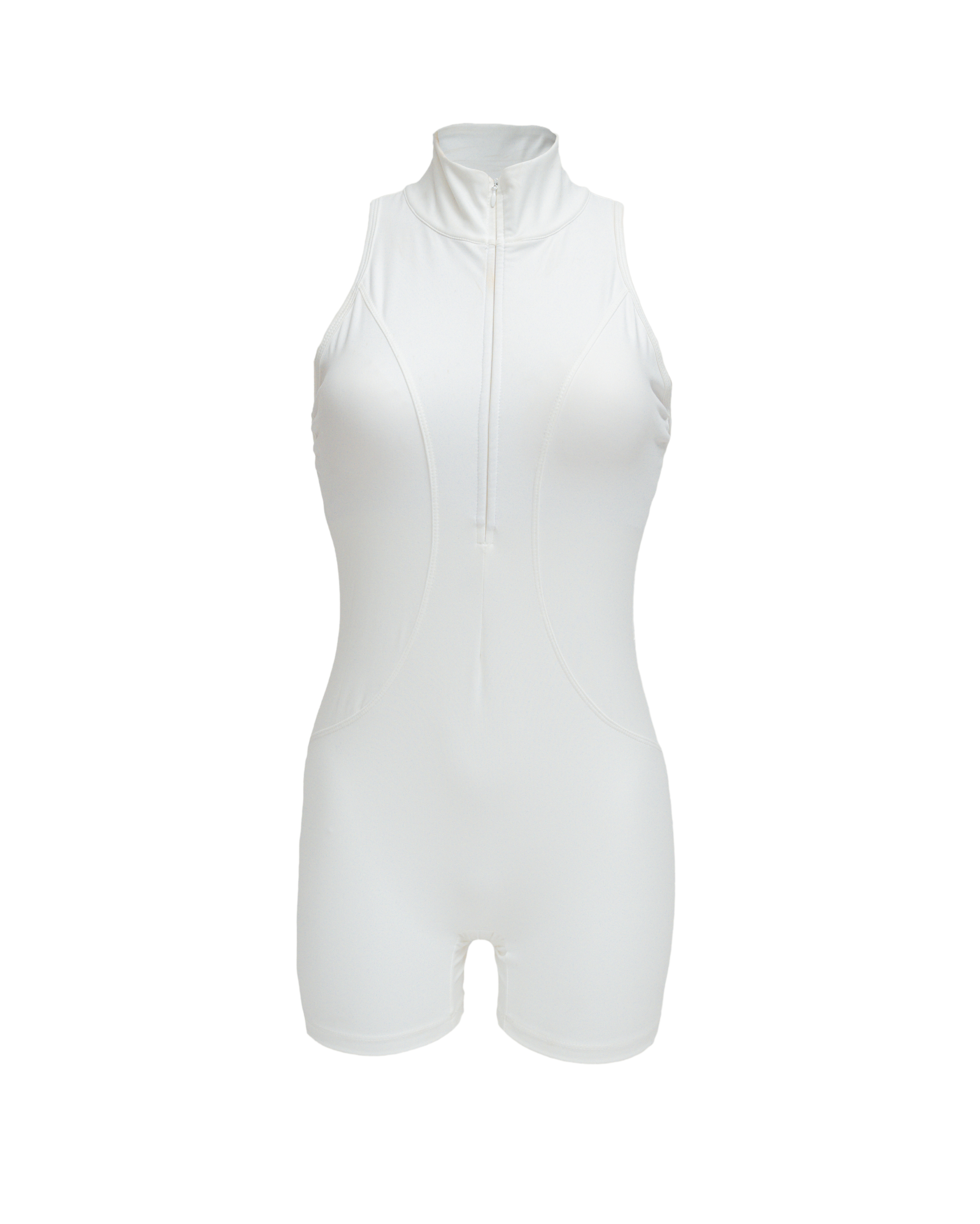 Soledad Playsuit in Ivory