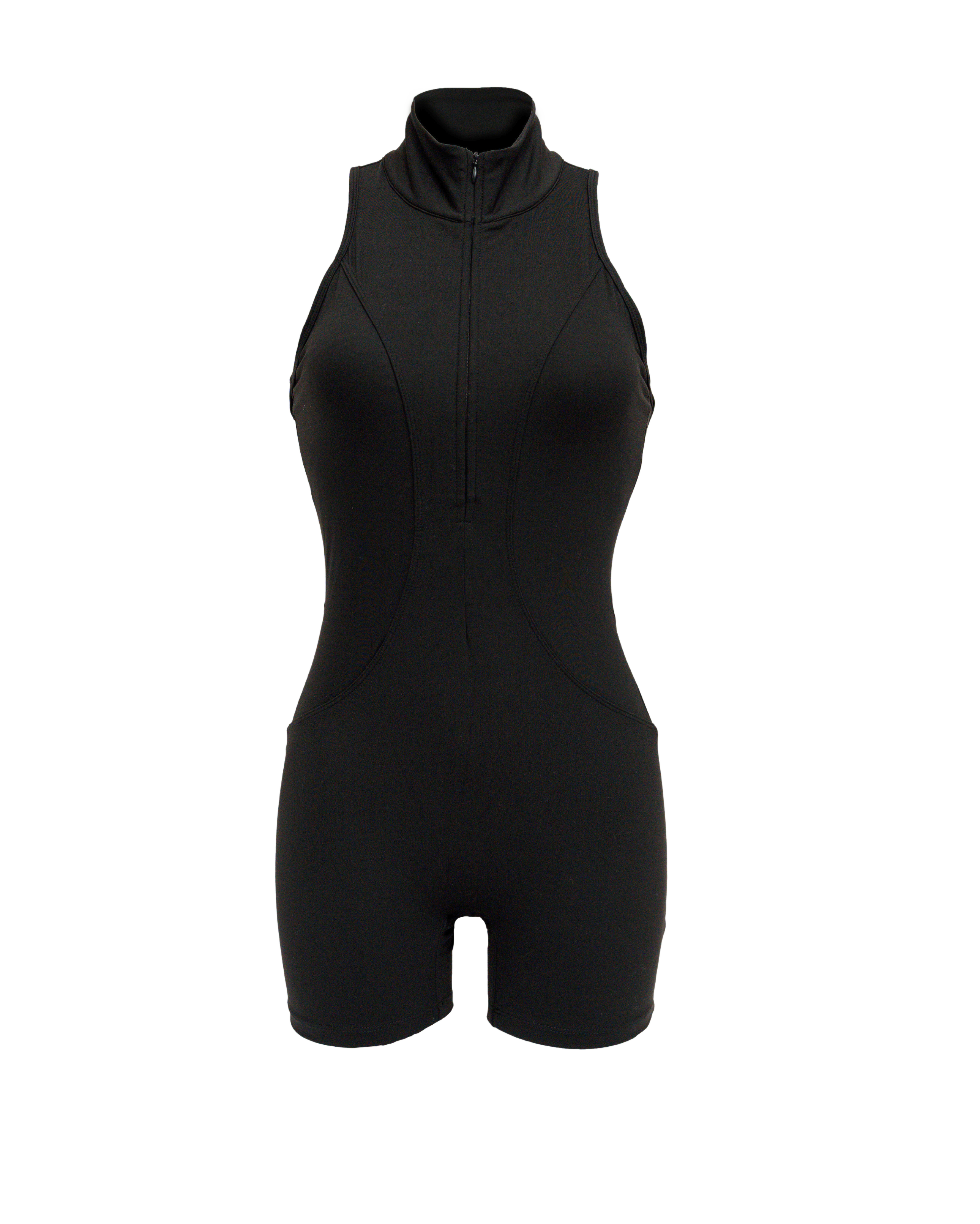 Soledad Playsuit in Black