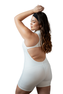 Soledad Playsuit in Ivory